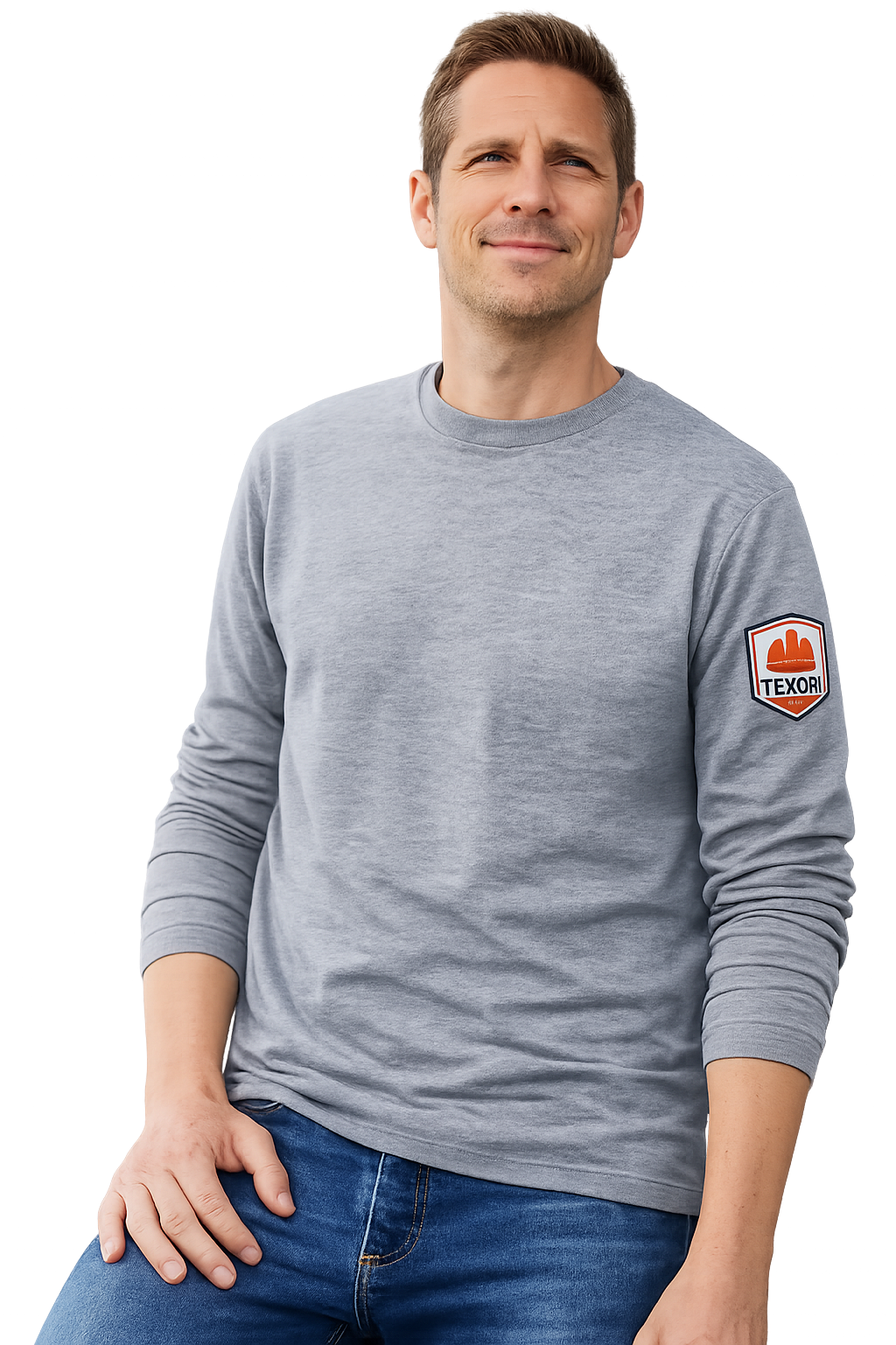JN1804 UV-Schutz T-Shirt langarm Herren